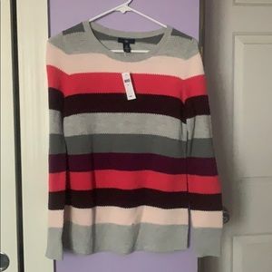 NWT GAP Factory Size XS Women’s striped sweater